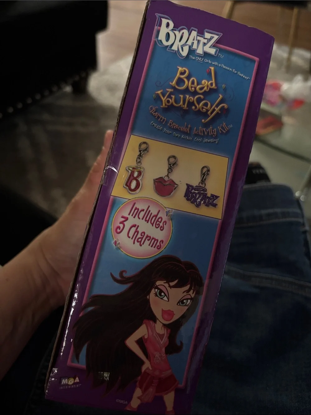 Bratz Bead Yourself Charm Bracelet Activity Kit - Purple